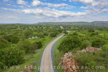 Bluebonnet Drive from the Sky 407-2