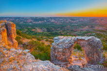 Palo Duro's Altar after Sunset 929-1