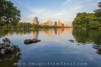 August Austin Skyline in the Late Afternoon 1