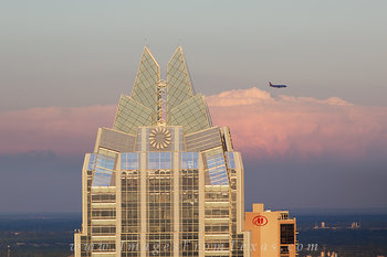 Austin Evening and the Frost Tower 2