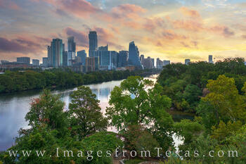 Austin Skyline on a Moody Morning 820-1