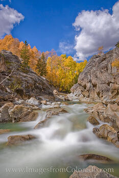 Autumn Colors along Lake Creek 1