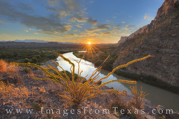 Autumn Sunrise at Santa Elena Canyon 1