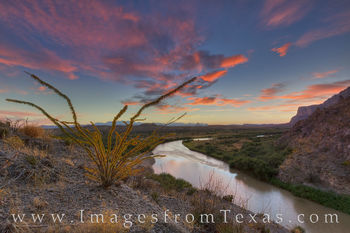 Autumn Sunrise at Santa Elena Canyon 2