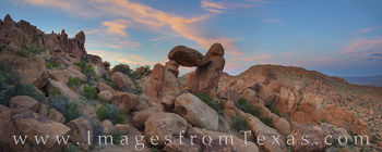 Balanced Rock Sunset Panorama 106-2