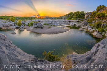 Bend in the River - Pedernales Falls Sunset 22