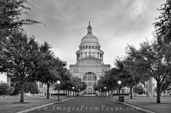 Black and White Morning at the Capitol 2