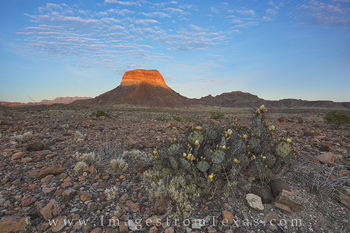 Cerro Castellan at Sunset 1