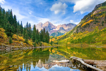 Autumn Morning at the Maroon Bells 1
