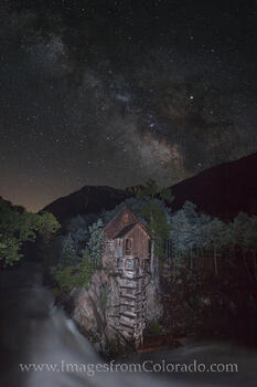 Crystal Mill under the Milky Way 1