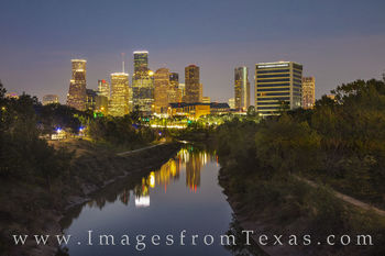 Downtown Houston at Night 1118-1