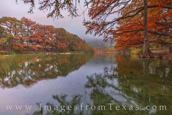 Frio River on a Foggy Sunrise 1110-1