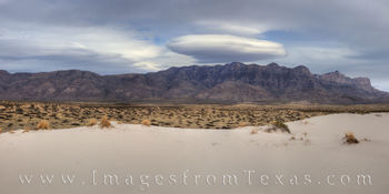 Guadalupe Mountains Pano from the Salt Basin 1