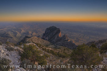 Guadalupe Peak March Sunset 1