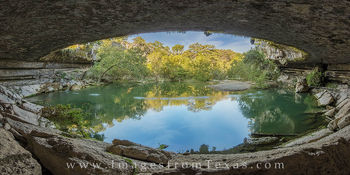 Hamilton Pool October Panorama 1