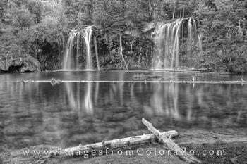 Hanging Lake in Black and White 3