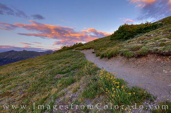 Hiking to the Counds on Trail Ridge Road 1