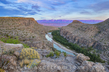 Hot Springs Canyon Evening, Big Bend 309-2