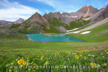 Ice Lakes Trail, Island Lake 2        
