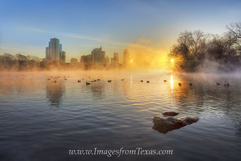 January Sunrise in Austin Texas 6