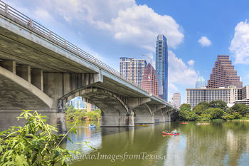 Lady Bird Lake, Austin Texas, Summer Day