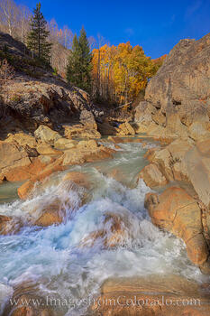 Lake Creek Autumn Cascade 105-1