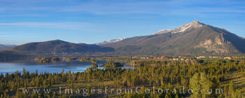 Lake Dillon Morning Panorama 1