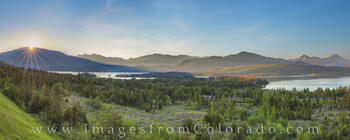 Lake Dillon Sunrise Panorama 2