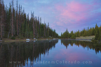 Lake Irene Sunrise, RMNP 1