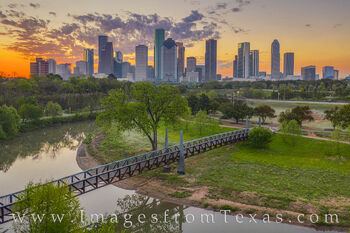 Late March Sunrise over Houston 329-1