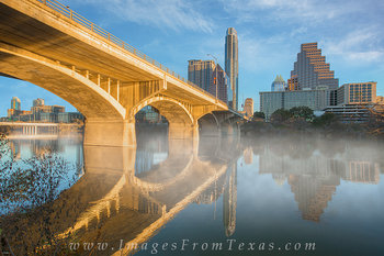 Late Morning at Congress Bridge, Austin 