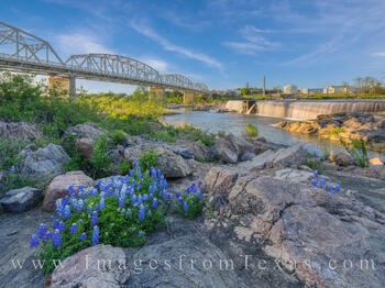 Llano Bridge and April Bluebonnets 1