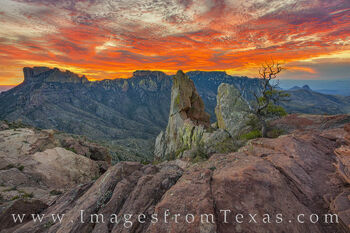 Lost Mine December Sunset 1025-1
