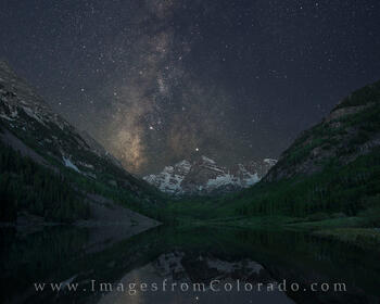 Milky Way over Colorado
