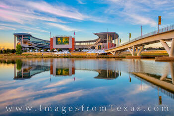 McLane Stadium at Dusk 2