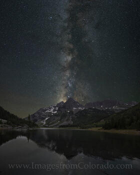 Milky Way over Crater Lake 1