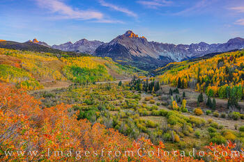 Mount Sneffels from County Road 5
