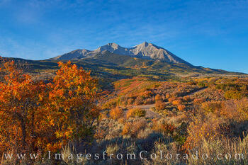 Mount Sopris Autumn Morning 103-1