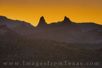 Mule Ears at Sunrise, Big Bend National Park 23