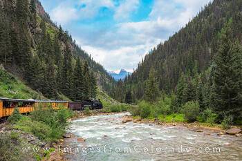 Narrow Gauge Railroad near Silverton 1