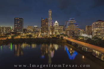 Nighttime Austin Skyline from the Hyatt 7-2