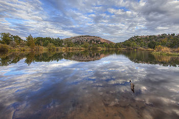 November Skies over Enchanted Rock 2