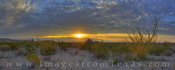 November Sunrise Panorama at Big Bend 4
