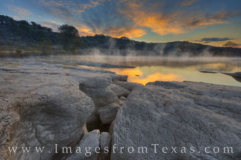 November Sunrise over the Pedernales River 3