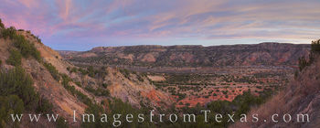 Palo Duro Canyon Panorama November Morning 1