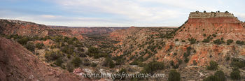 Palo Duro Canyon from the Lighthouse Pano 2