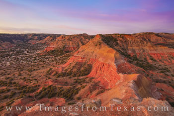 Palo Duro from Capitol Peak before Sunrise 1125-1