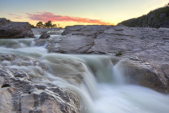 Pedernales River June Sunset 2