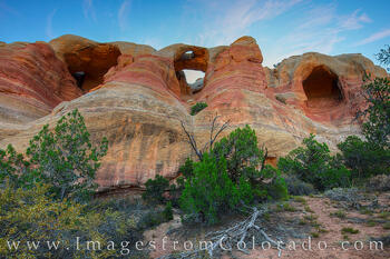 Rattlesnake Arches before Sunrise 1