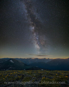 Rocky Mountain National Park under the Milky Way 1